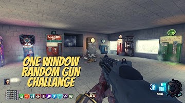One Window Random Gun Challange | CUSTOM MAP Zombies | Call Of Duty Black Ops 3 2021 | No Commentary