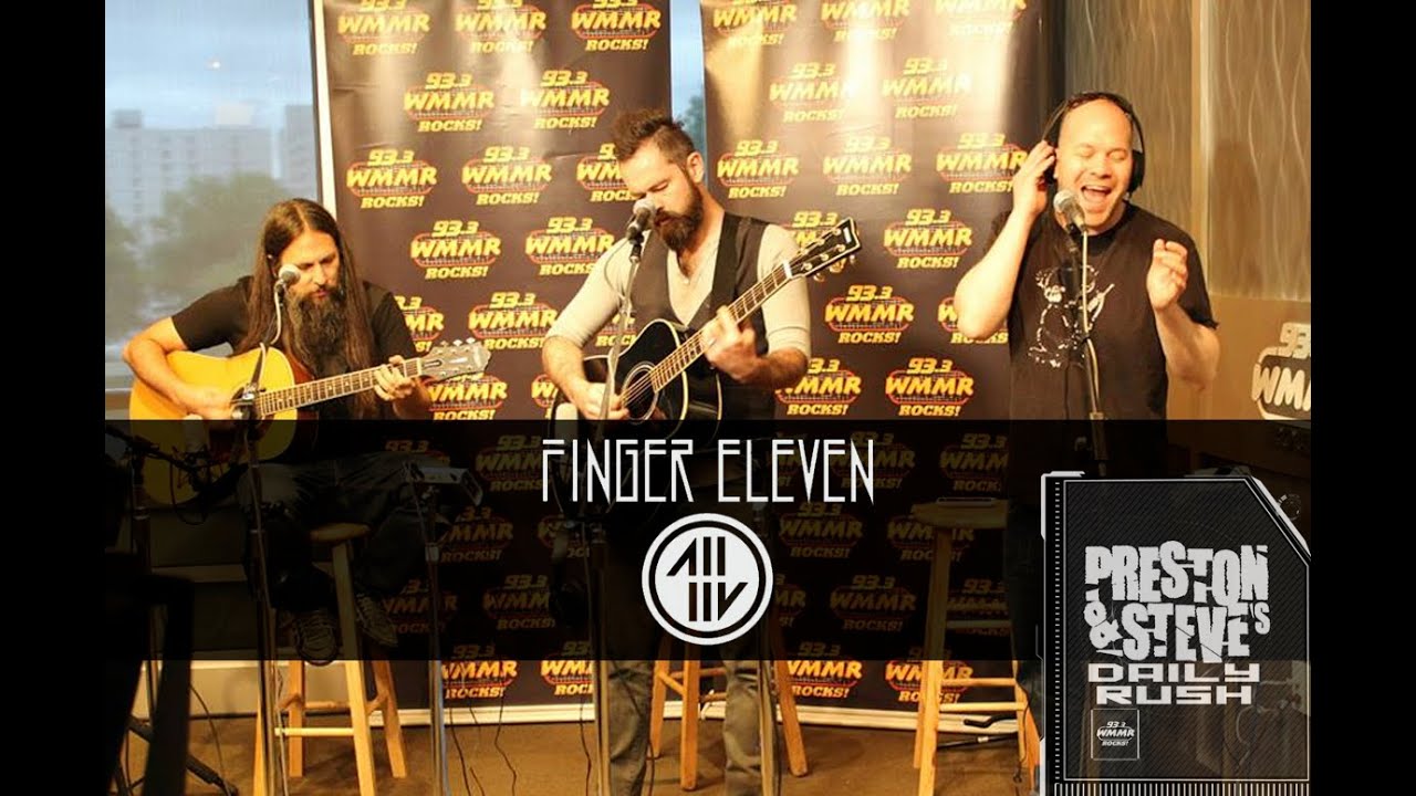 Finger 11 - One Thing (live) - Preston & Steve's Daily Rush