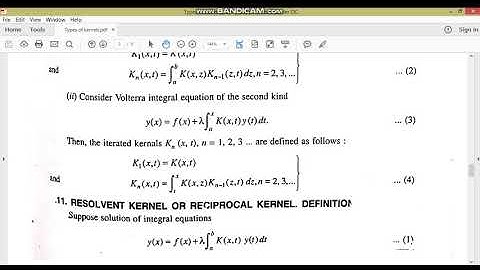 Types of Kernel //Resolvent kernel, iterated kernel//MM-II//M.Adnan Anwar