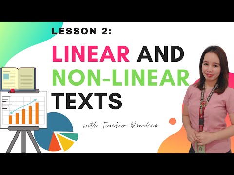 LESSON 2: LINEAR AND NON- LINEAR TEXTS