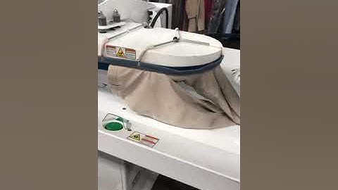 Dry-cleaning how can press  the pants