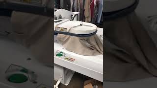 Dry-cleaning how can press  the pants