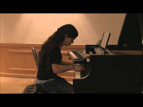 kimberly Warren; Courante from French suite no 6; by JS Bach