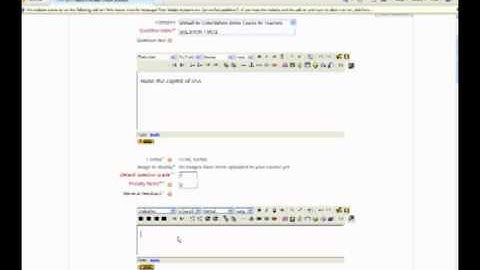 Learning Management System tutorial for teachers- Creating Quizzes