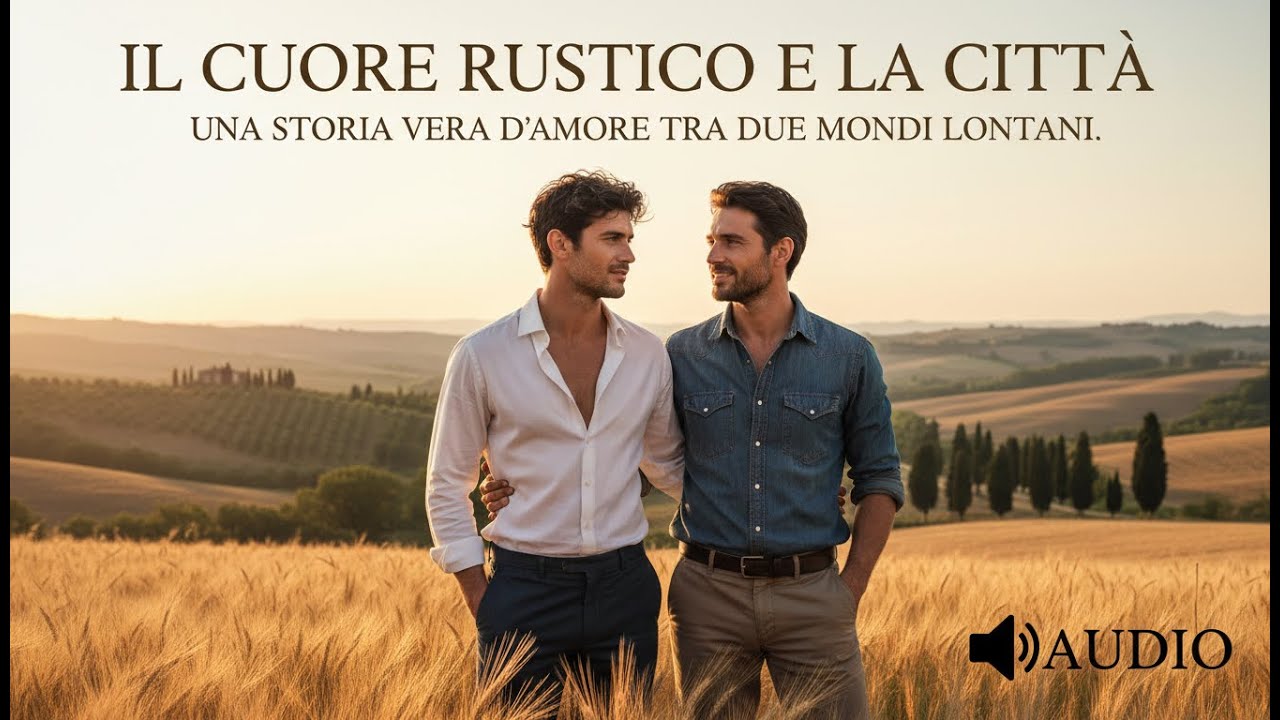 ALESSANDRO APRÌ LA PORTA DELLA VECCHIA FATTORIA DEL NONNO CON UN TONFO CHE ECHEGGIÒ NEL SILENZIO...