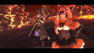 [FF7EC] Trial of Ifrit ~ EX2 - Yuffie/Aerith/Red XIII (No Kamura)