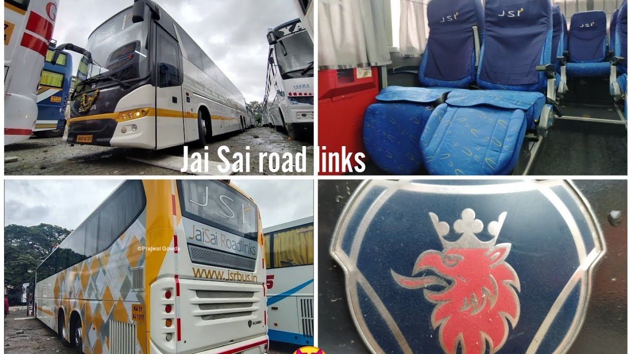 Jai Sai roadlinks scania metrolink interior and exterior video || running on Bengaluru- Pathanapuram