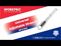 WORKPRO | CUTTING TOOLS | Universal Adjustable Wrench - W072042