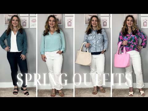 What's New in My Spring Closet Wardrobe | 10 Classic Spring Outfits | What To Wear For Spring