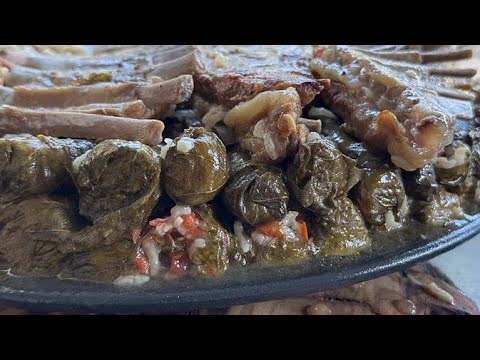 עלי גפן ממולאים וספריבס טלה