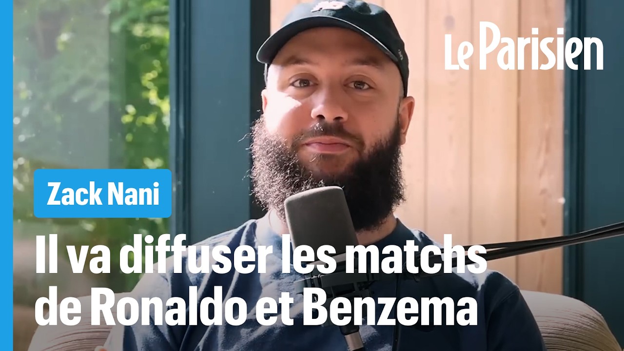 Le streamer Zack Nani va diffuser gratuitement la Saudi Pro League de Ronaldo et Benzema