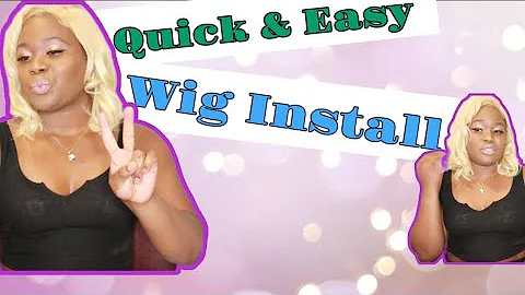 Quick & Easy Wig Install Ft Candice Hair | beginne...