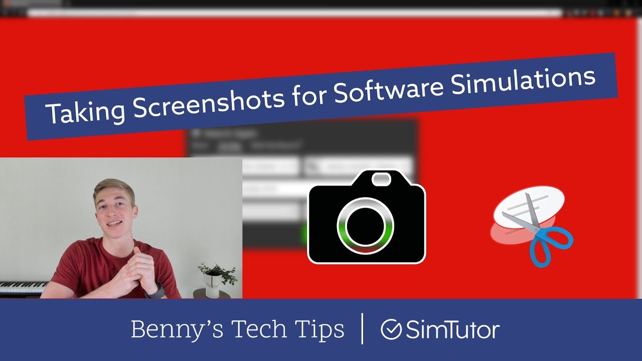 Taking Screenshots | Software Simulation 2 | Benny's Tech Tips #5 - YouTube