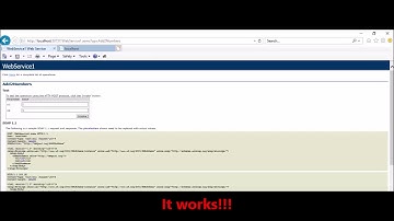 MVC - Simple Web Service Example -  Create and Consume web service in less then 4 minutes