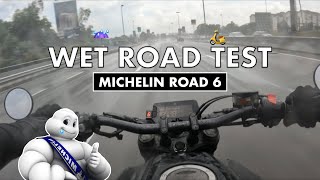 Pushing the Michelin Road 6 in the wet 🛵 Honda CB250R 🎬 EP 0011