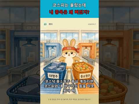 코스피는 올랐는데 내 종목은 왜 빠졌을까