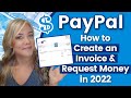 PayPal Tutorial: How to Create/Send a Paypal Invoice Link & Request Money from Clients in 2022