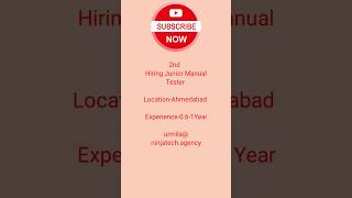 🔍 Today’s Software Tester Job Openings Part 1| Freshers &amp; Experienced Welcome (16th June 2025)