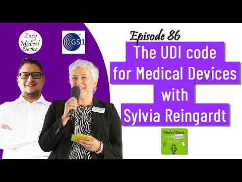 Learn UDI code with Sylvia Reingardt (EU MDR 2017/745 & IVDR 2017/746)