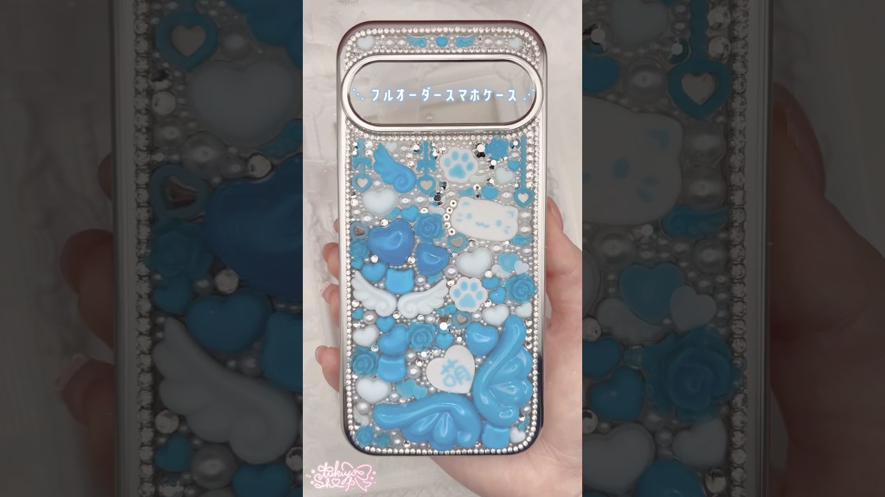 【ハンドメイド】フルオーダースマホケース♡#レジン #ハンドメイド #かわいい #スマホケース #resin #kawaii #order