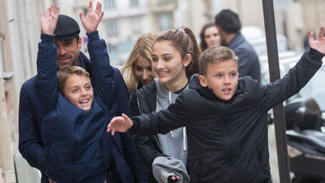 Patrick Dempsey and his kids