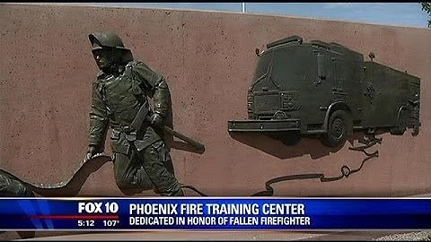 New Phoenix fire training center dedicated to pioneer in modern firefighting