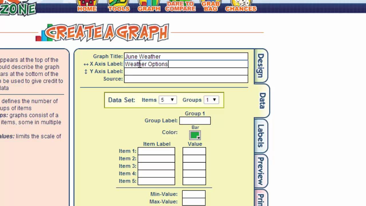 Create A Graph - YouTube