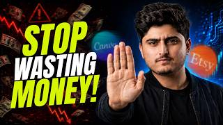 Stop Wasting Money! Canva Free vs Pro for Etsy (Urdu/Hindi)