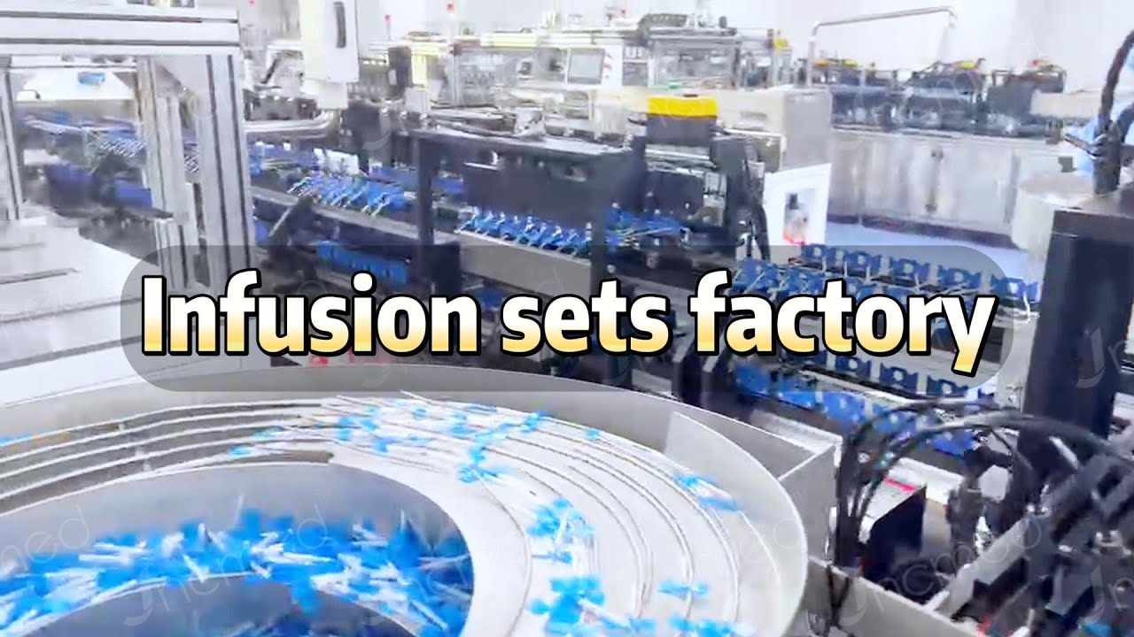 Infusion IV Set Manufacturing Machine