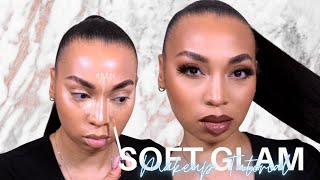 How I Do My Soft Glam Makeup Look + Perfect Lip Combo #vlogtober2023 Day 31