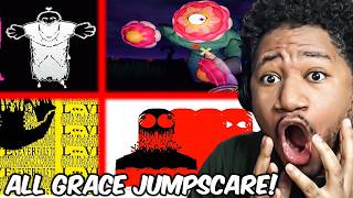 Reacting To Grace - All Death Jumpscares (SOUL OVER BODY UPDATE)