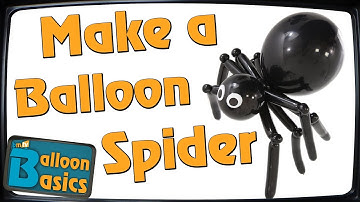 How to make a Balloon Spider – Balloon Basics 27