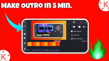 How To Make Professional Outro For YouTube Video On Android |Kinemaster Outro Tutorial