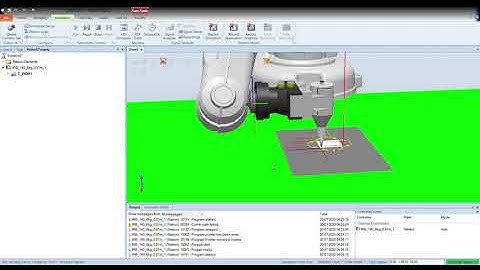 A Curved Path in ABB Robot Studio