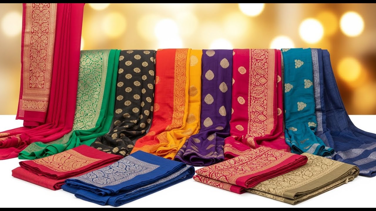 💥 मार्केटपेक्षा सुंदर साड्या | सुरुवात फक्त ₹100 पासून! 💃🛍️ | Shagun Textile Market Kalyan