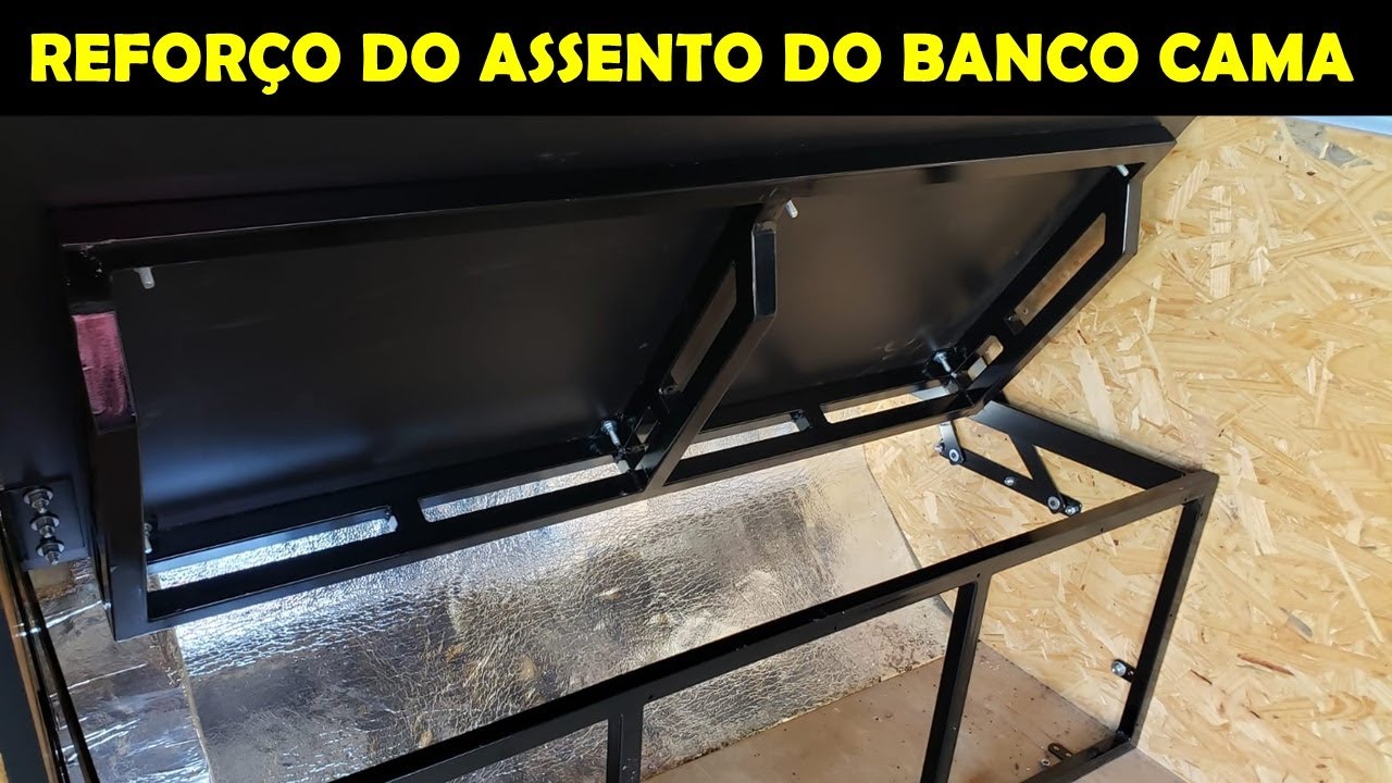 Assento Bem Reforçado do Banco Cama - Kombi Home