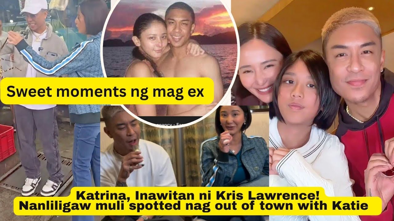 OMG! KRIS LAWRENCE, INAWITAN MULI ANG EX NA SI KATRINA HALILI .PATI ANG ANAK NILANG SI KATIE,KINILIG