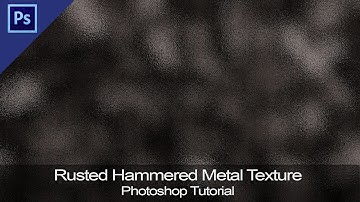 Rusted Hammered Metal Texture | Beginner Graphics in Photoshop [Tutorial]