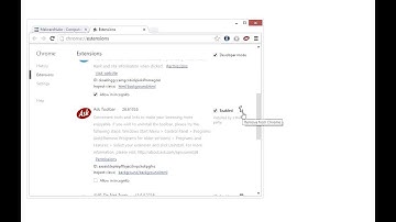Remove Ask Toolbar from Google Chrome (Virus Removal Guide)