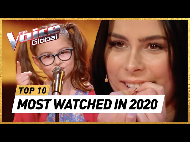 The MOST WATCHED Blind Auditions of 2020 | The Voice Kids Rewind