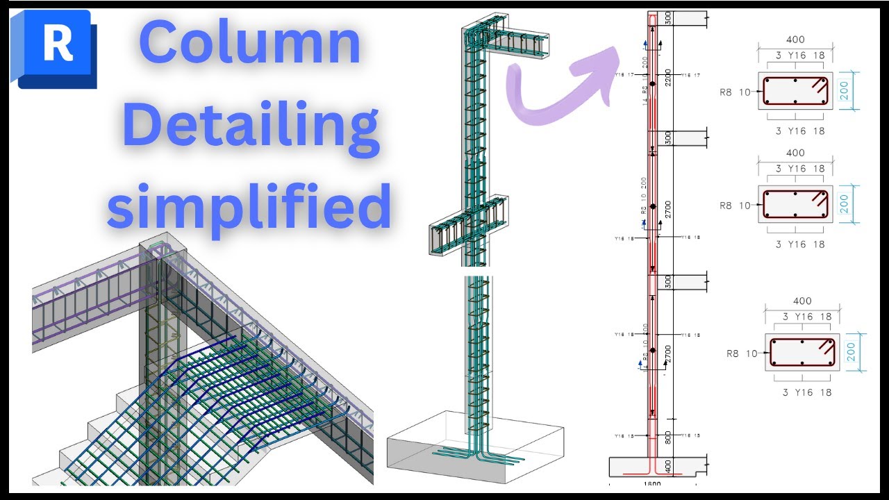 Column Reinforcement Detailing in Revit - YouTube