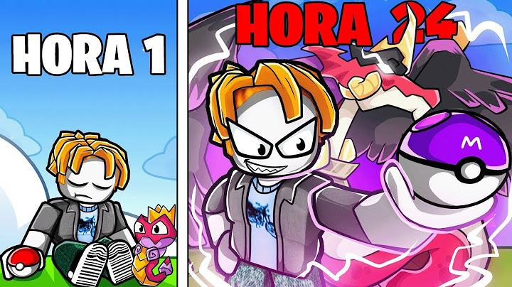 Sobreviví 24 horas en ROBLOX POKEMON!