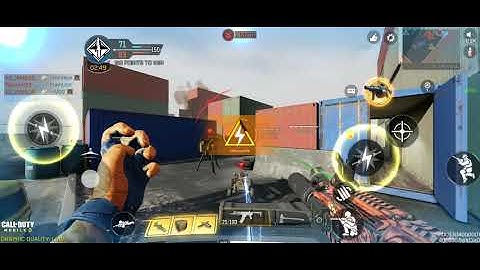 3 minutes of CODM clan wars knife challenge....with high ping