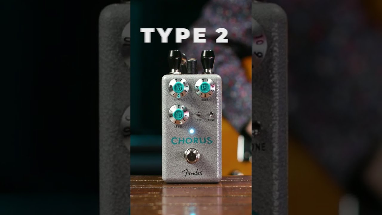 Fender Hammertone Chorus Pedal #Sweetwater #Fender - YouTube