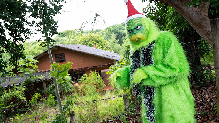 Descobrimos onde o Grinch mora!
