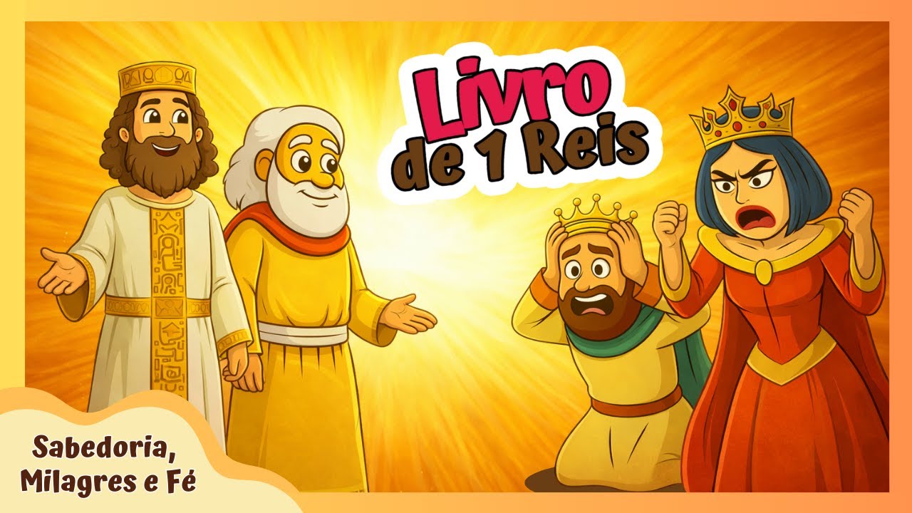 👑🔥As Histórias Bíblicas de 1 Reis | Salomão, Elias e Grandes Lições da Bíblia