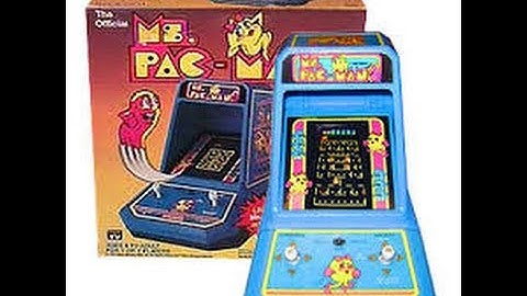 Unboxing and Review: Coleco Ms Pacman Tabletop by Midway (1983)