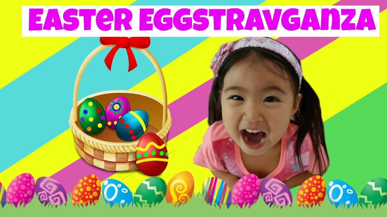 Easter Egg Hunt 2017 Size of a Football Field, 13,000 eggs!! ~ Sophie's Play Day toysrus