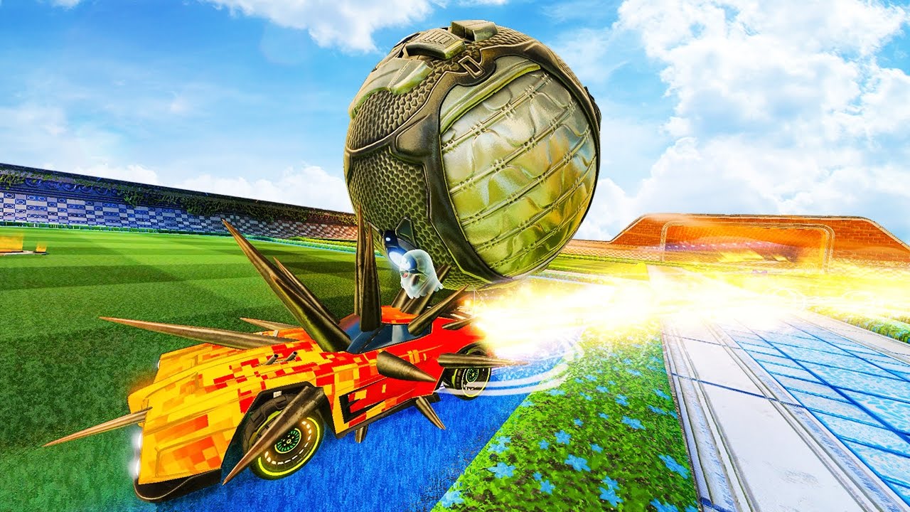 rocket league 1000mph with rumble - YouTube