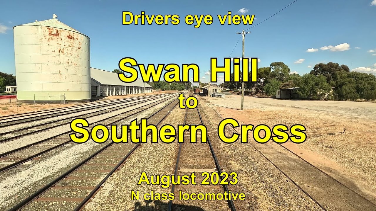 Drivers eye view, Swan Hill to Southern Cross, Aug 2023
